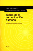 Teoría de la comunicación humana (Herder, 2002)